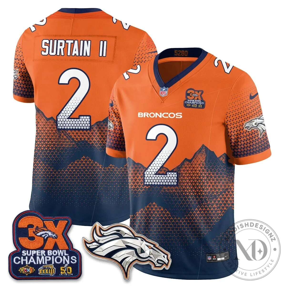 Denver Broncos Nix Number 10 Super Bowl Champions Football Jersey 48 Denver Broncos Nix Number 10 Super Bowl Champions Football Jersey