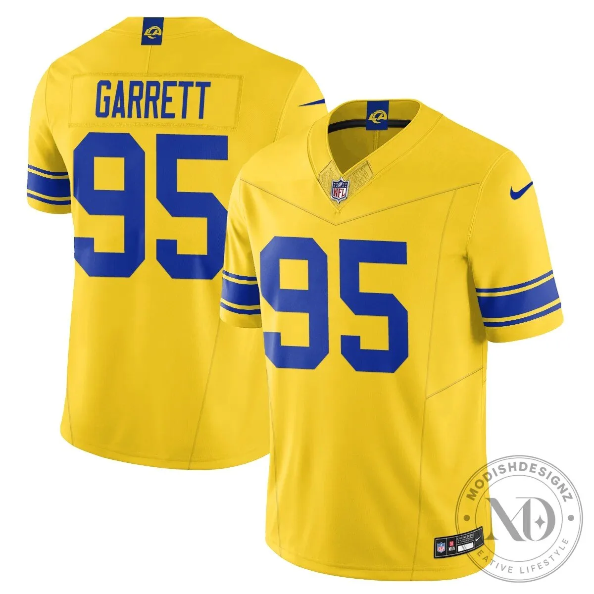 Los Angeles Rams Puka Nacua Number 12 Yellow Football Jersey 30 Los Angeles Rams Puka Nacua Number 12 Yellow Football Jersey