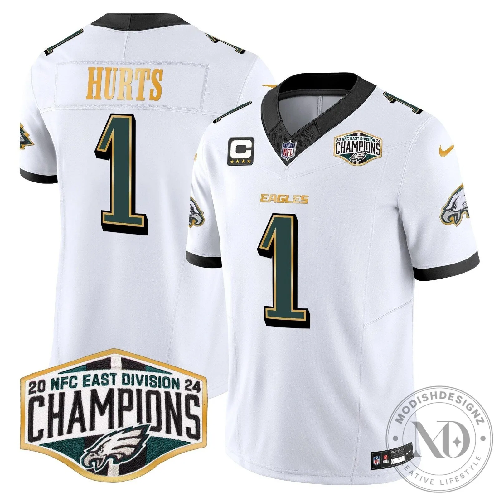 Saquon Barkley Jersey for 2024 NFC East Division Champions - Philadelphia Eagles 53 Saquon Barkley Jersey for 2024 NFC East Division Champions - Philadelphia Eagles