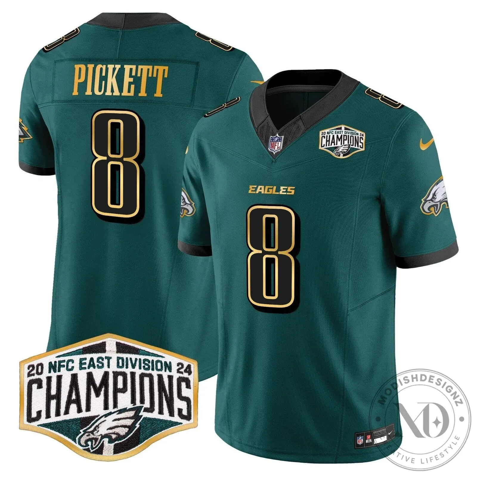 Saquon Barkley Jersey for 2024 NFC East Division Champions - Philadelphia Eagles 62 Saquon Barkley Jersey for 2024 NFC East Division Champions - Philadelphia Eagles