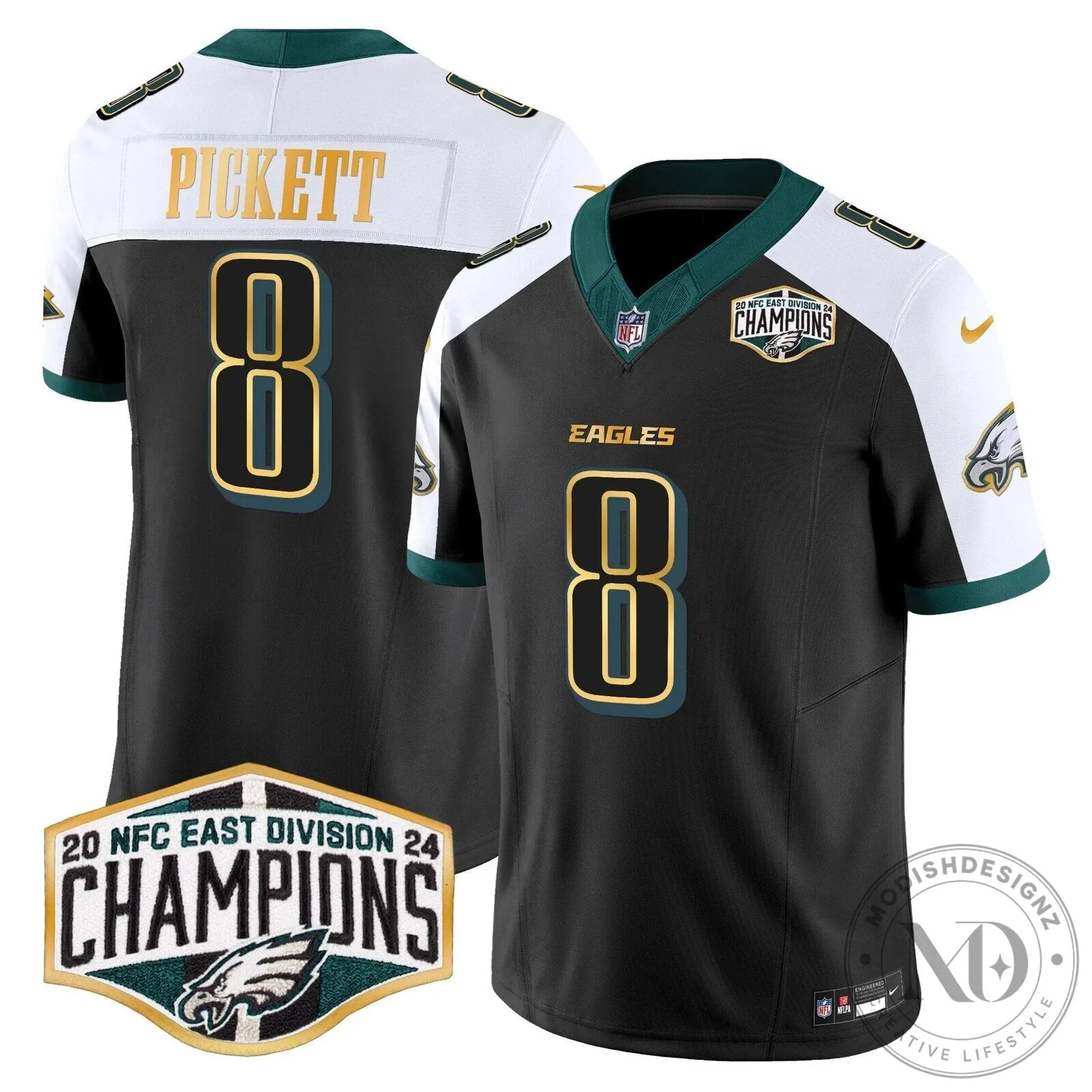 Saquon Barkley Jersey for 2024 NFC East Division Champions - Philadelphia Eagles 78 Saquon Barkley Jersey for 2024 NFC East Division Champions - Philadelphia Eagles