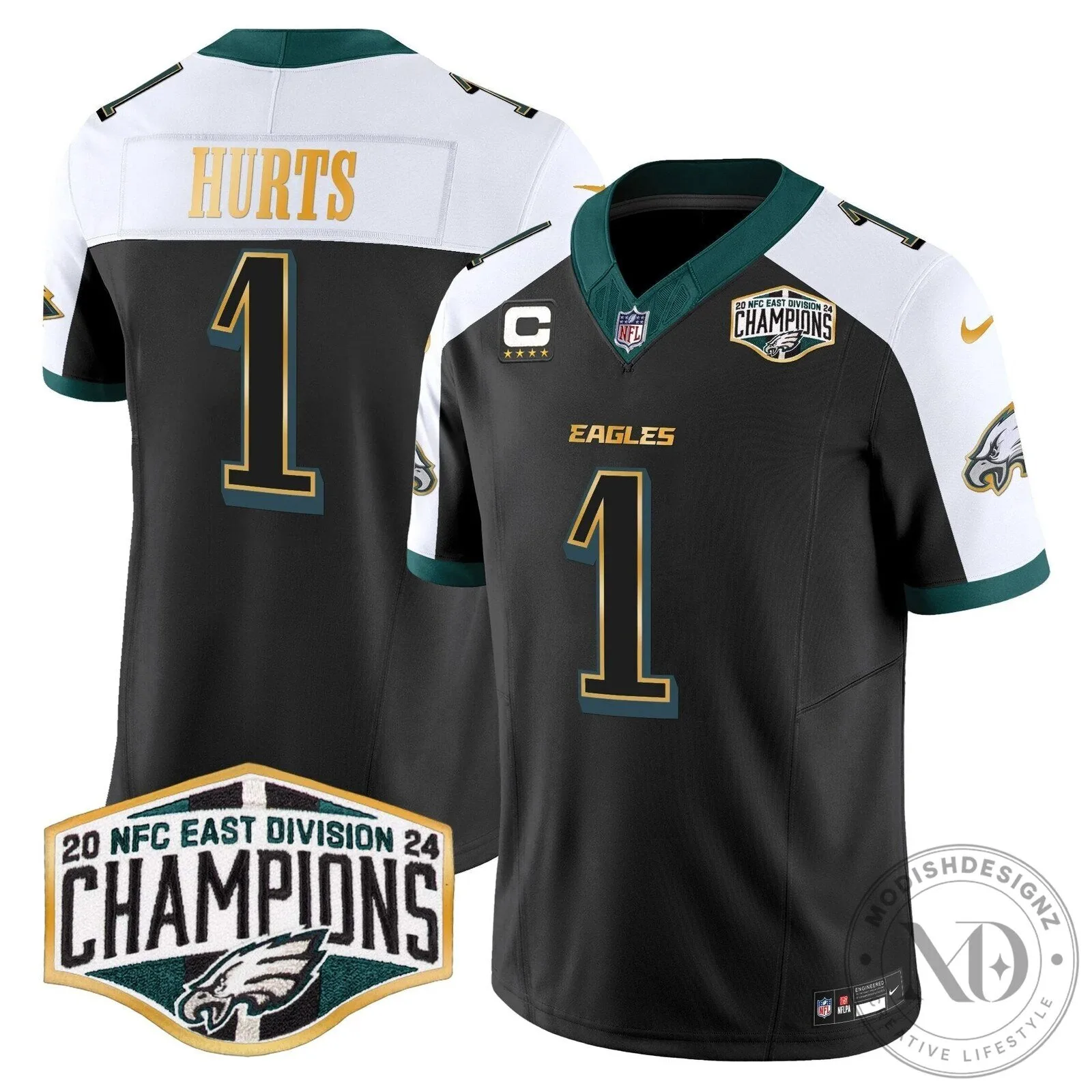 Saquon Barkley Jersey for 2024 NFC East Division Champions - Philadelphia Eagles 79 Saquon Barkley Jersey for 2024 NFC East Division Champions - Philadelphia Eagles