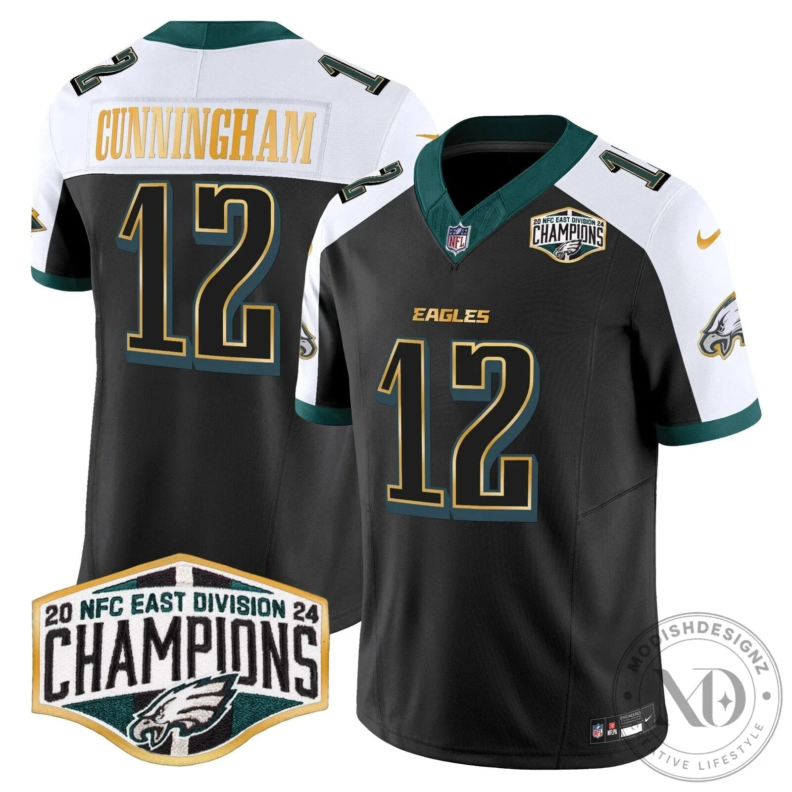 Saquon Barkley Jersey for 2024 NFC East Division Champions - Philadelphia Eagles 81 Saquon Barkley Jersey for 2024 NFC East Division Champions - Philadelphia Eagles