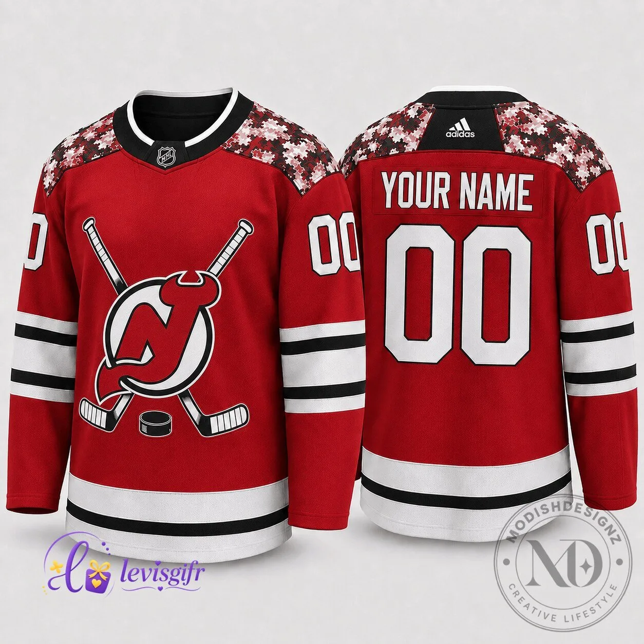 Personalized NHL Premium Hockey Jersey Gift for New Jersey Devils Fans