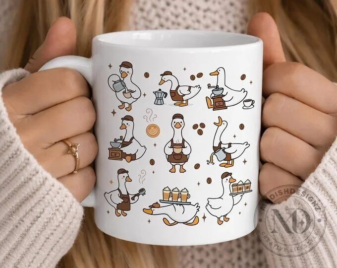 Please Don't Make Me Goose You Funny Angry Goose Coffee Mug 3 Please Don