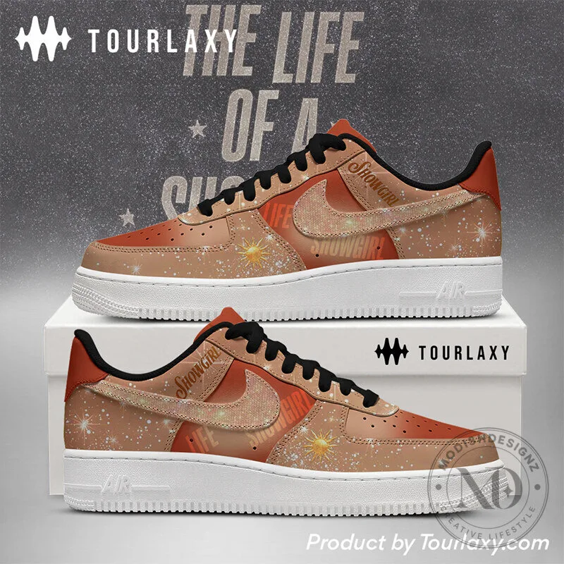 Life Of A Showgirl Custom Print Shoes