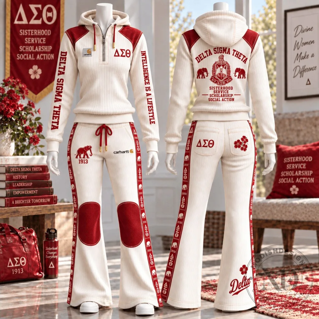 Delta Sigma Theta Sorority Sisterhood Service Scholarship Social Action Tracksuit