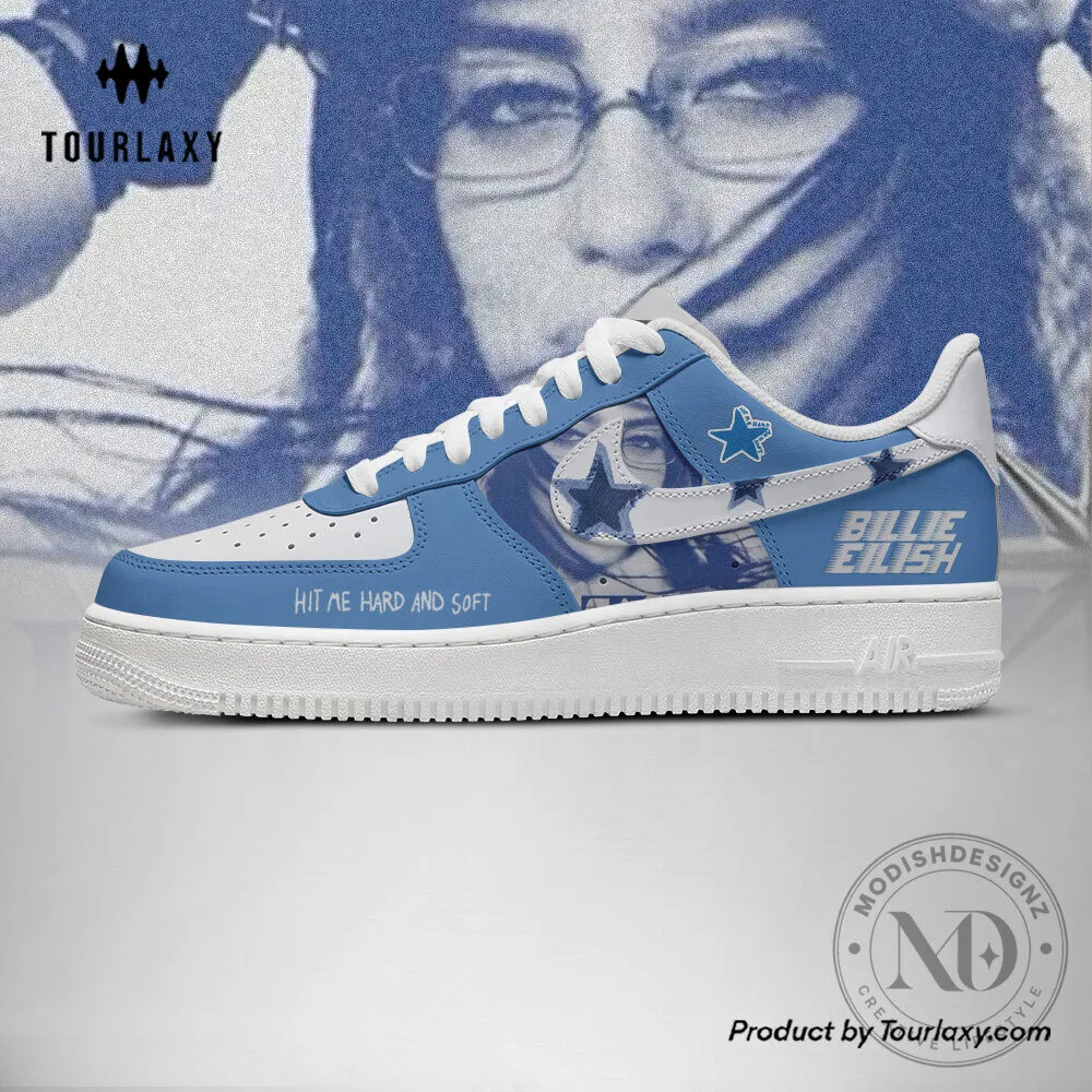 Custom Sneakers Featuring Billie Eilish's Hit Me Hard And Soft Album Artwork 8 Custom Sneakers Featuring Billie Eilish