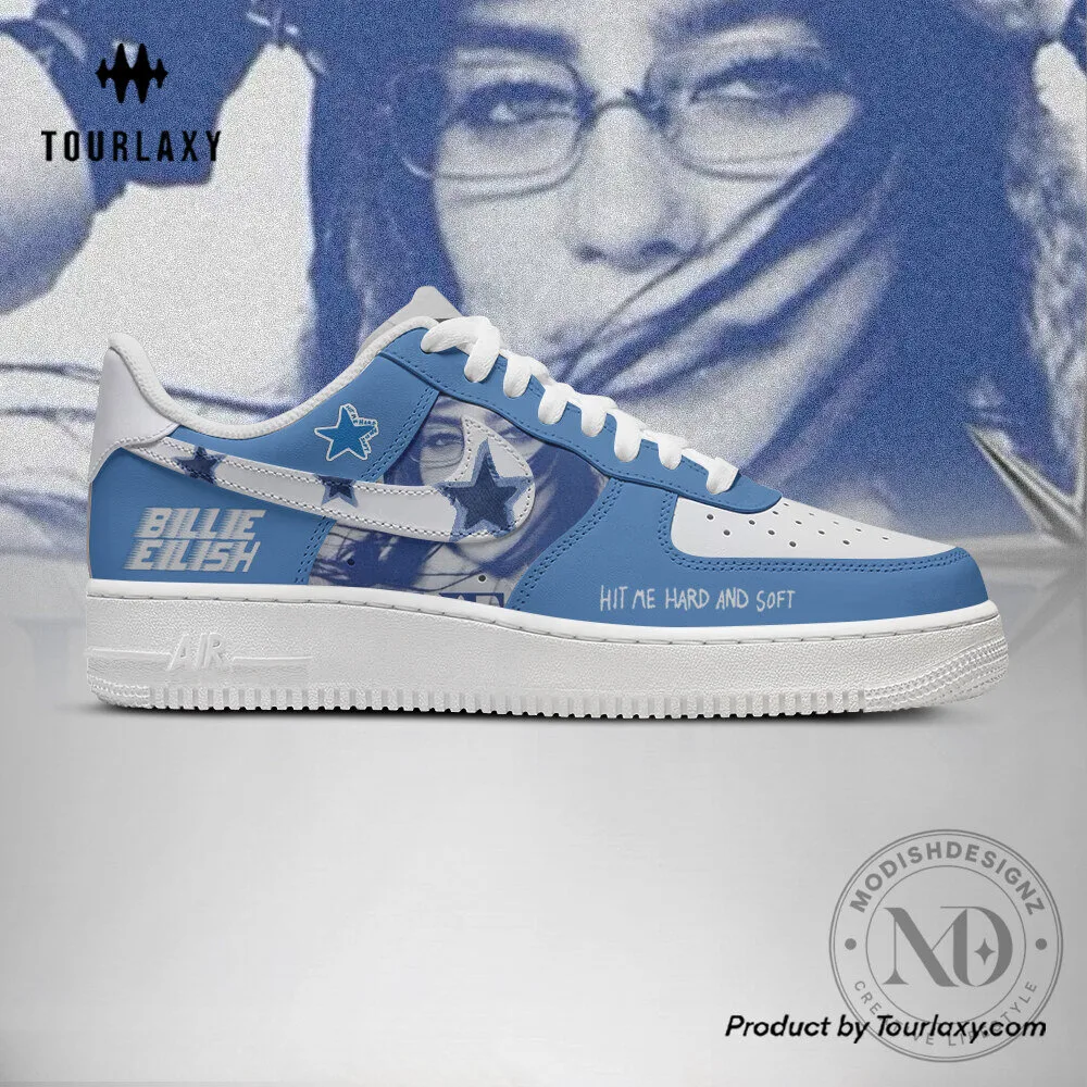 Custom Sneakers Featuring Billie Eilish's Hit Me Hard And Soft Album Artwork 9 Custom Sneakers Featuring Billie Eilish
