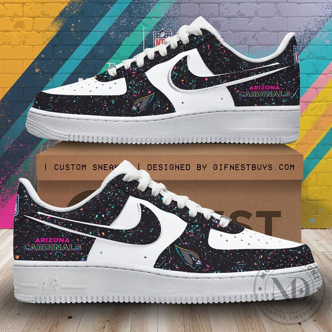Arizona Cardinals Crucial Catch 2025 Air Force 1 Sneakers Custom Shoes