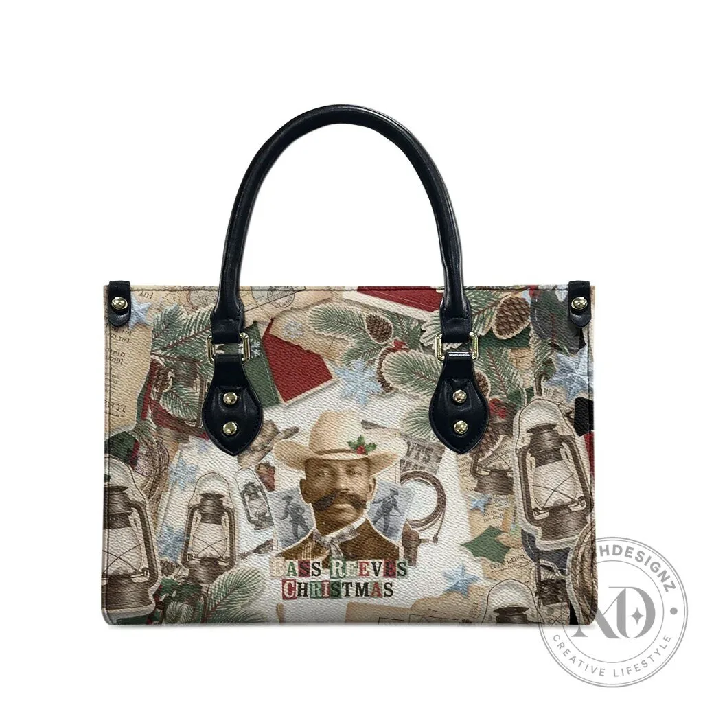 Bass Reeves Christmas Old West Marshal Frontier Collage Vintage Shoulder Bag 11 Bass Reeves Christmas Old West Marshal Frontier Collage Vintage Shoulder Bag