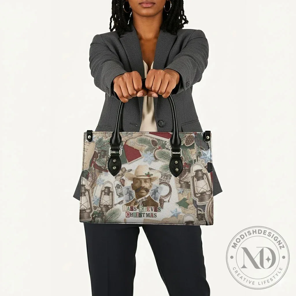 Bass Reeves Christmas Old West Marshal Frontier Collage Vintage Shoulder Bag 13 Bass Reeves Christmas Old West Marshal Frontier Collage Vintage Shoulder Bag