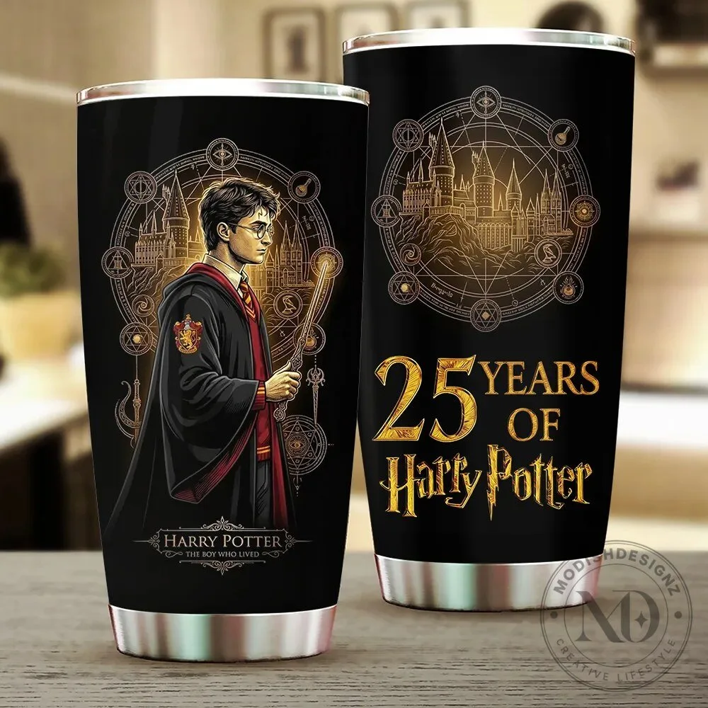 Harry Potter 25 Years Anniversary Hogwarts Castle Stainless Steel Tumbler 23 Harry Potter 25 Years Anniversary Hogwarts Castle Stainless Steel Tumbler