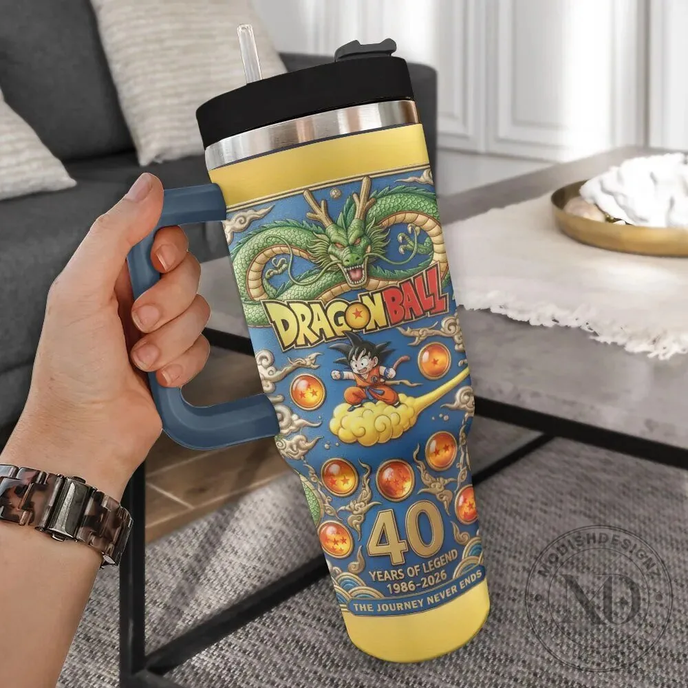 Dragon Ball 40th Anniversary Years of Legend 1986-2026 Stainless Steel Tumbler 8 Dragon Ball 40th Anniversary Years of Legend 1986-2026 Stainless Steel Tumbler