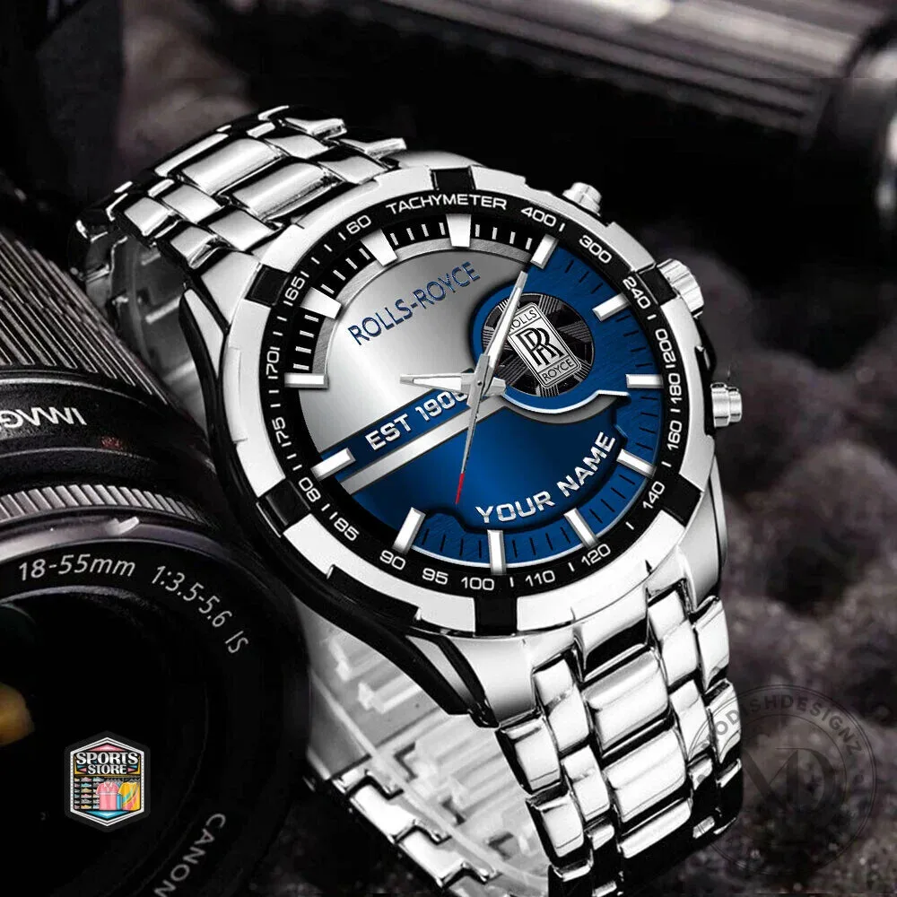 Rolls-Royce Custom Name Est 1904 Elegant Fashion Design Watch 14 Rolls-Royce Custom Name Est 1904 Elegant Fashion Design Watch