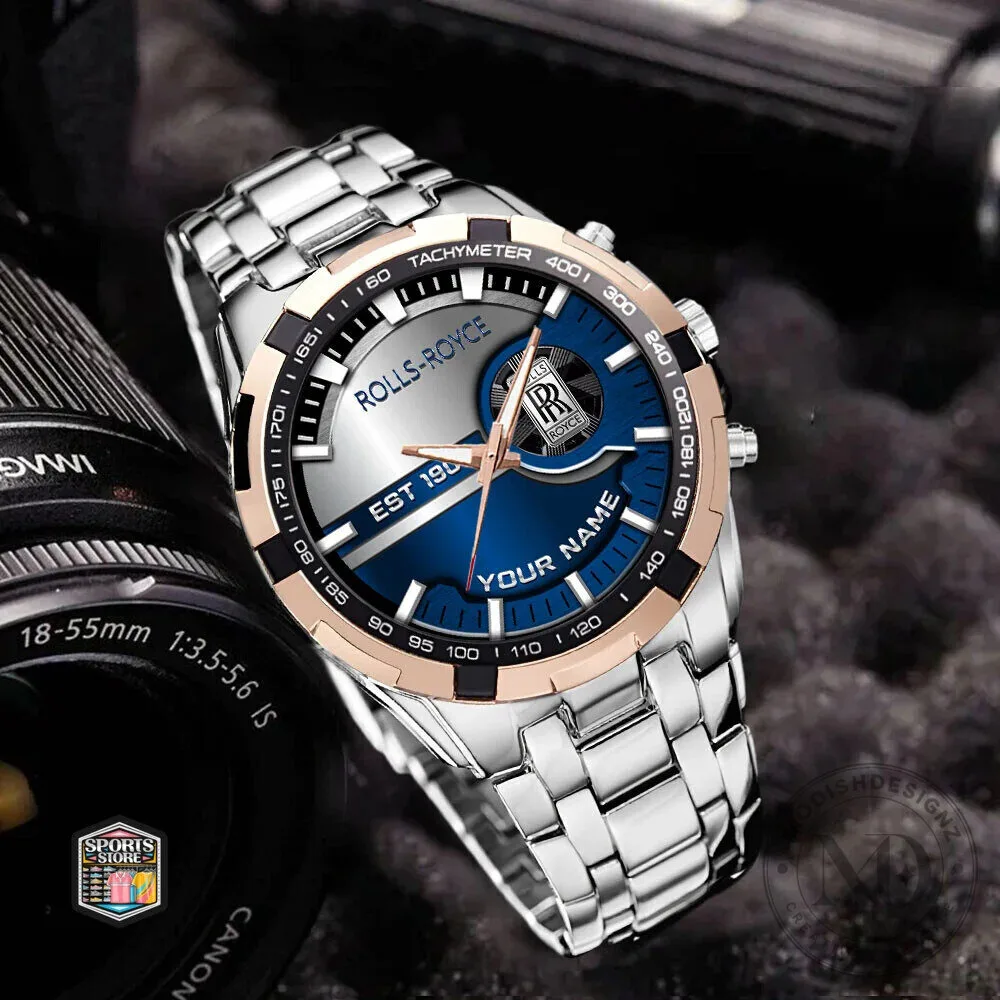 Rolls-Royce Custom Name Est 1904 Elegant Fashion Design Watch 15 Rolls-Royce Custom Name Est 1904 Elegant Fashion Design Watch