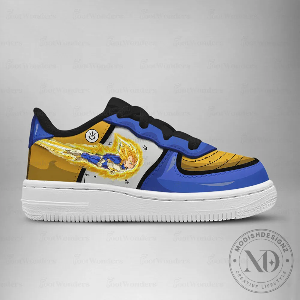 Dragon Ball Z Vegeta Super Saiyan Blue Custom Anime Sneakers 8 Dragon Ball Z Vegeta Super Saiyan Blue Custom Anime Sneakers