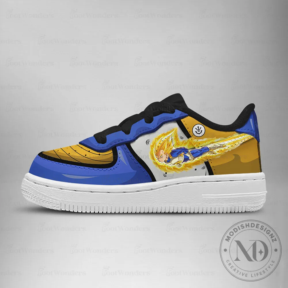Dragon Ball Z Vegeta Super Saiyan Blue Custom Anime Sneakers 9 Dragon Ball Z Vegeta Super Saiyan Blue Custom Anime Sneakers