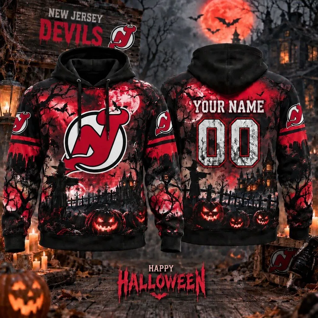 New Jersey Devils Halloween Spooky Night Full Moon Personalized Hoodie 1 New Jersey Devils Halloween Spooky Night Full Moon Personalized Hoodie
