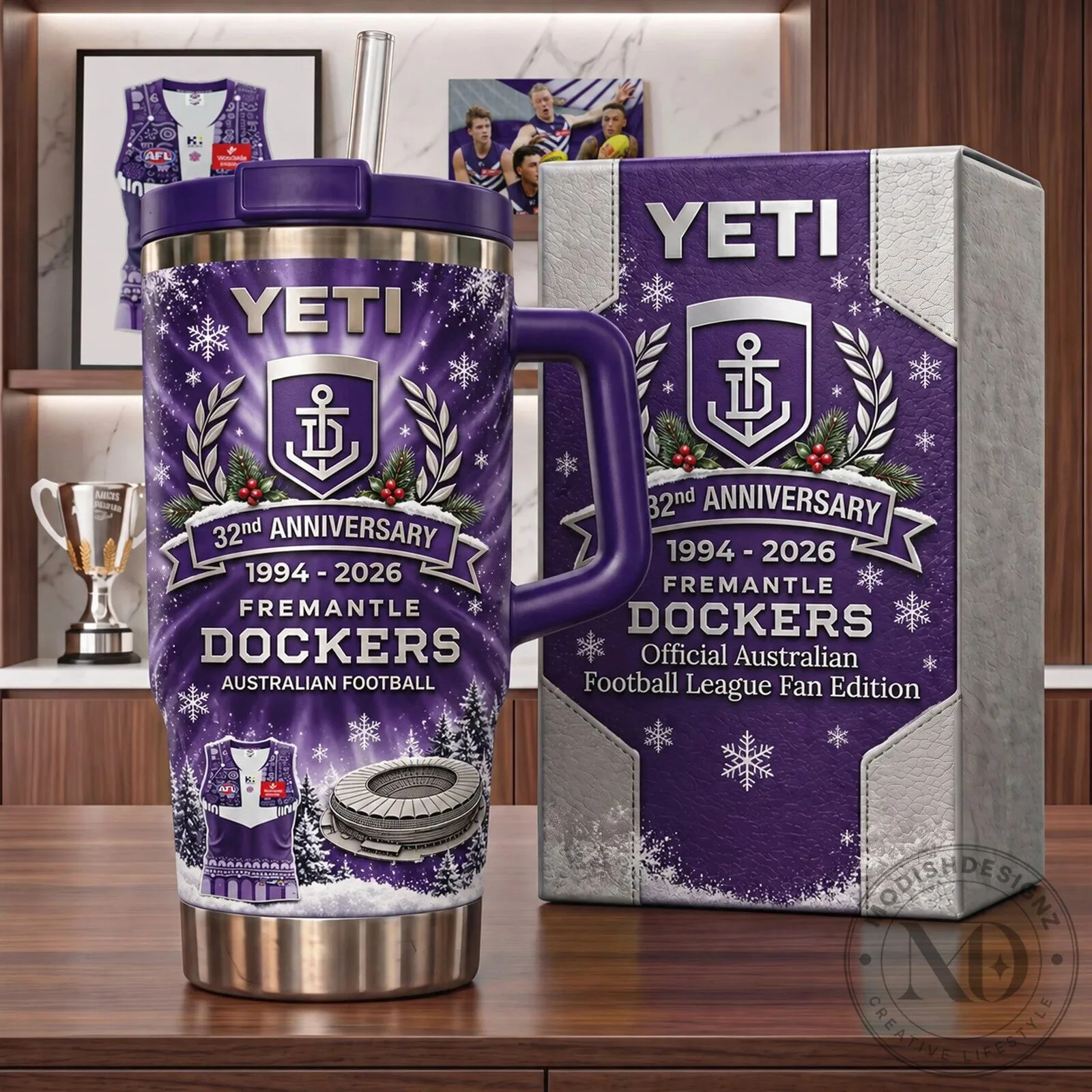 Yeti Tumbler – 32nd Anniversary of the Fremantle Dockers in the Australian Football League