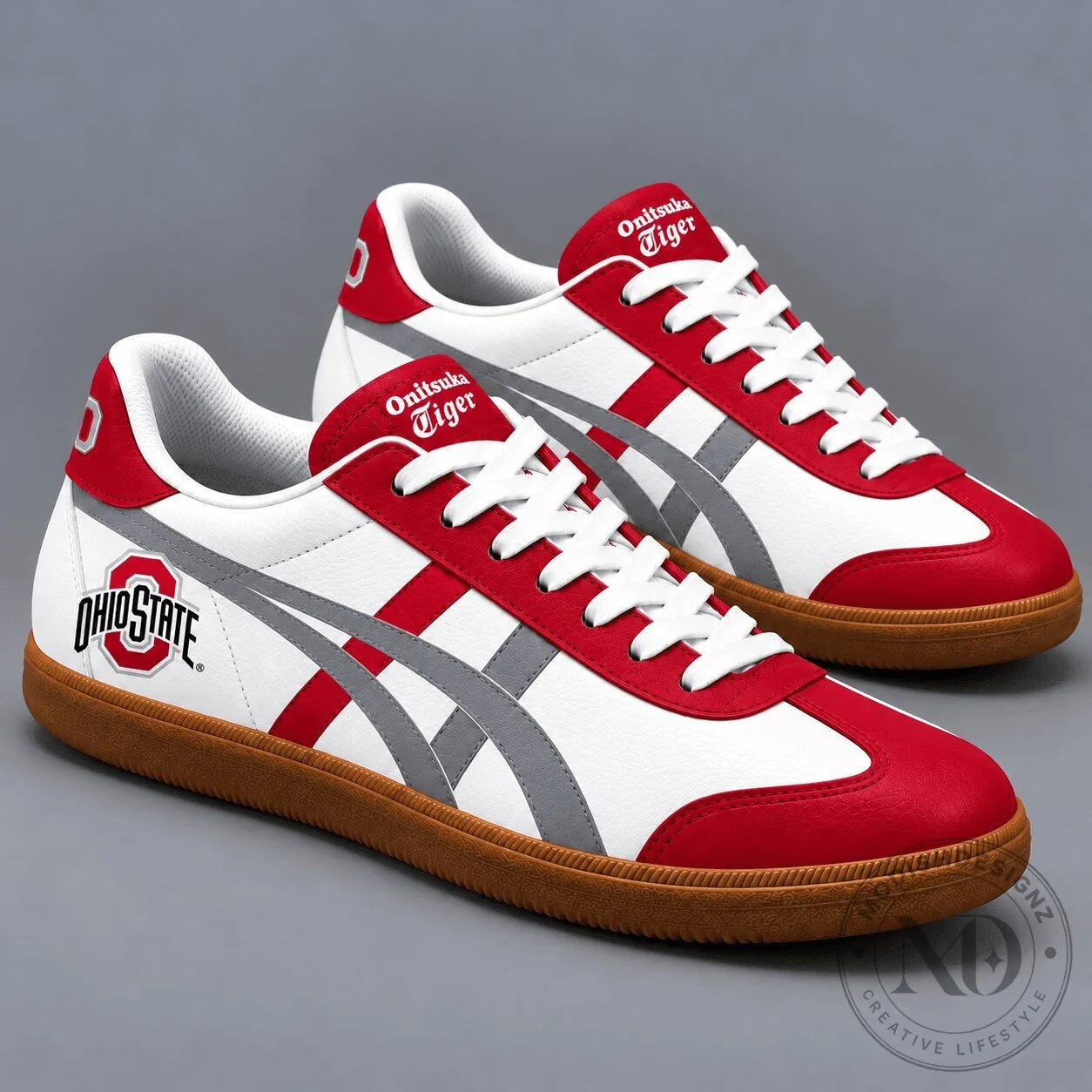 Ohio State Buckeyes Team Pride Onitsuka Tiger Athletic Sneakers