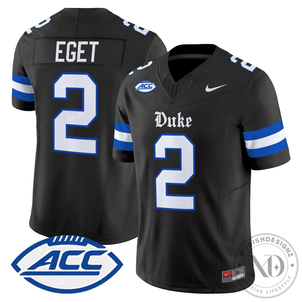 Duke Blue Devils Eget College Football Jersey Duke Blue Devils Eget College Football Jersey