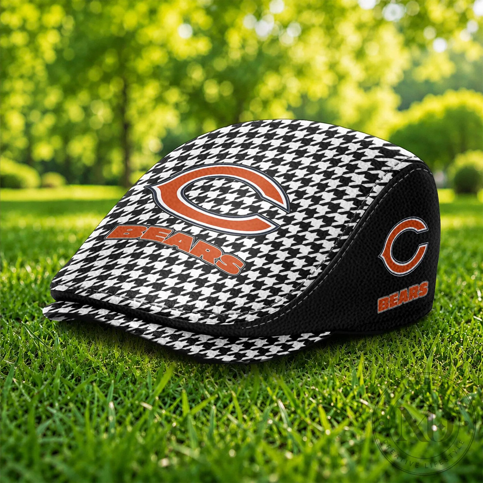 Chicago Bears Houndstooth Pattern National Football League Cap Hat