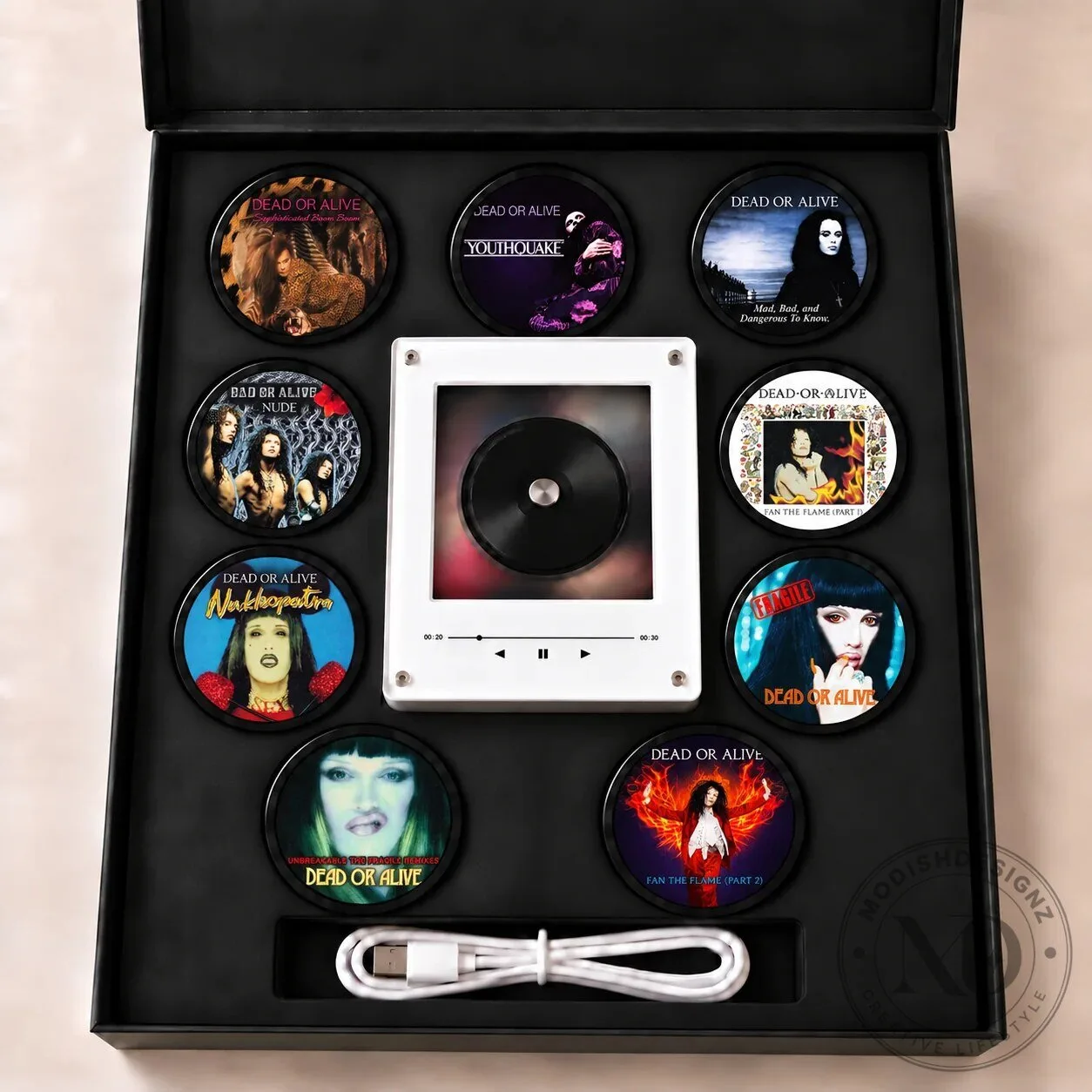 Dead or Alive Youthquake Album Art LED Night Light Tabletop Decor Gift