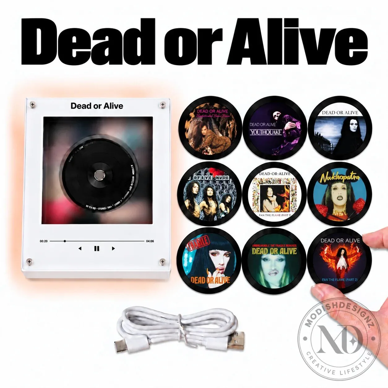 Dead or Alive Youthquake Album Art LED Night Light Tabletop Decor Gift 11 Dead or Alive Youthquake Album Art LED Night Light Tabletop Decor Gift