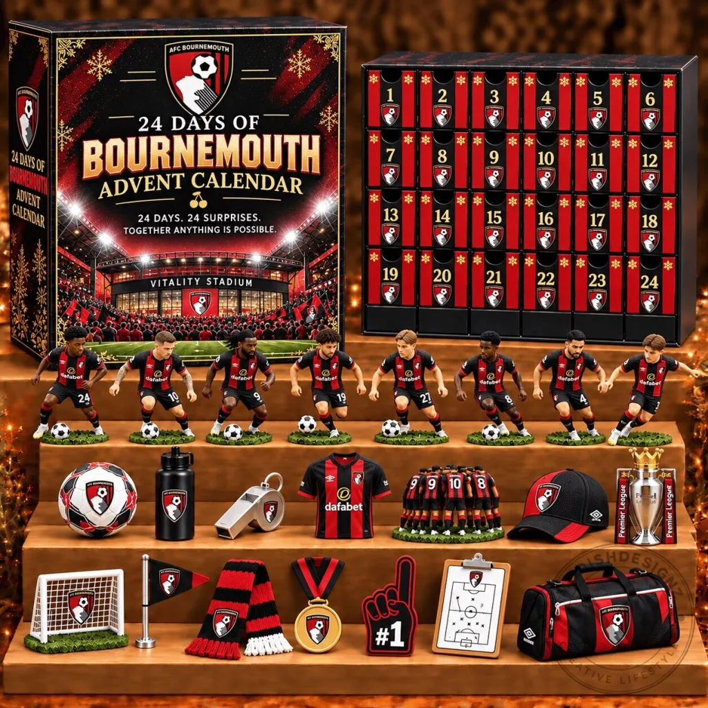 AFC Bournemouth Premier League Football Club Advent Calendar 2026 AFC Bournemouth Premier League Football Club Advent Calendar 2026