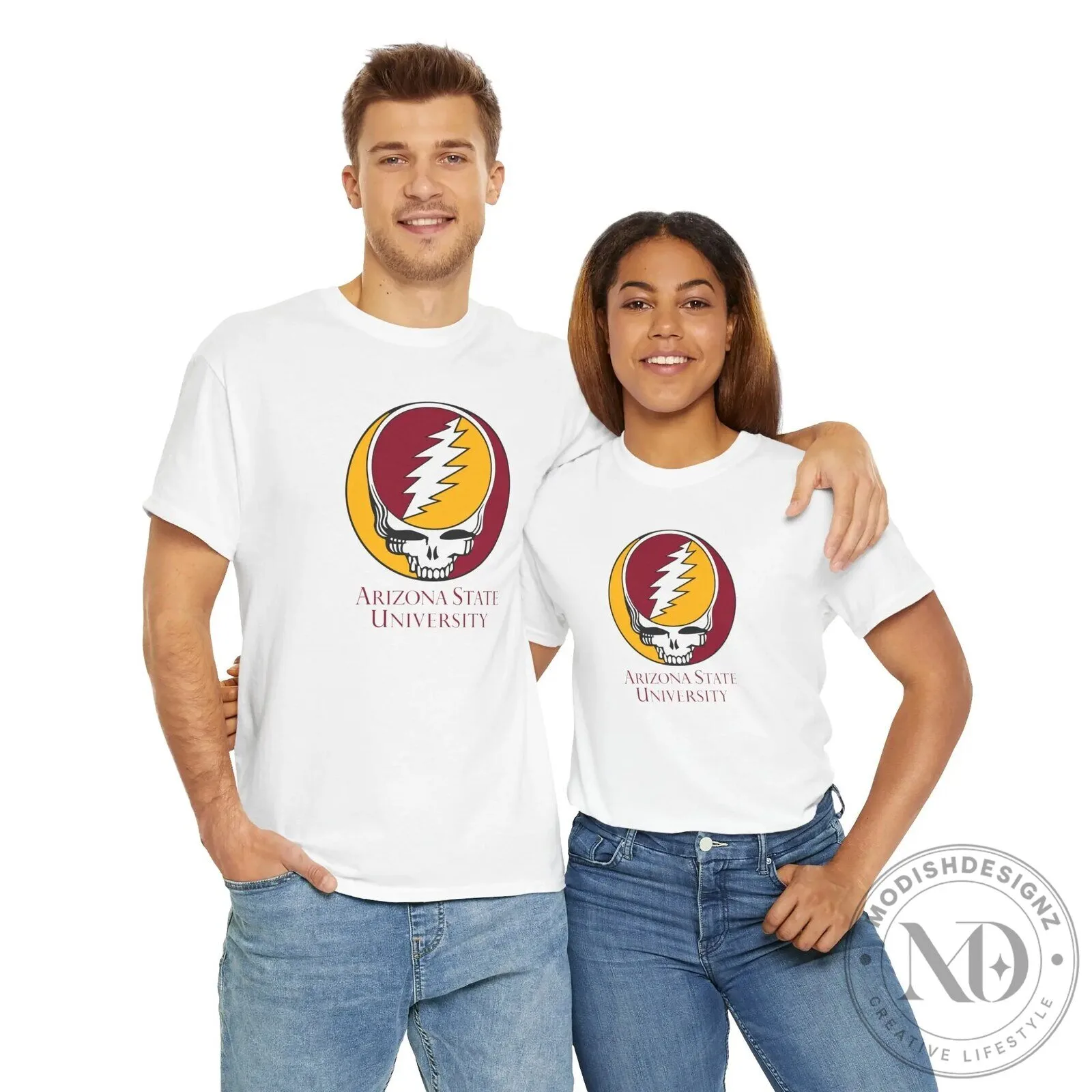 Arizona State University Grateful Dead Steal Your Face College T-Shirt 12 Arizona State University Grateful Dead Steal Your Face College T-Shirt