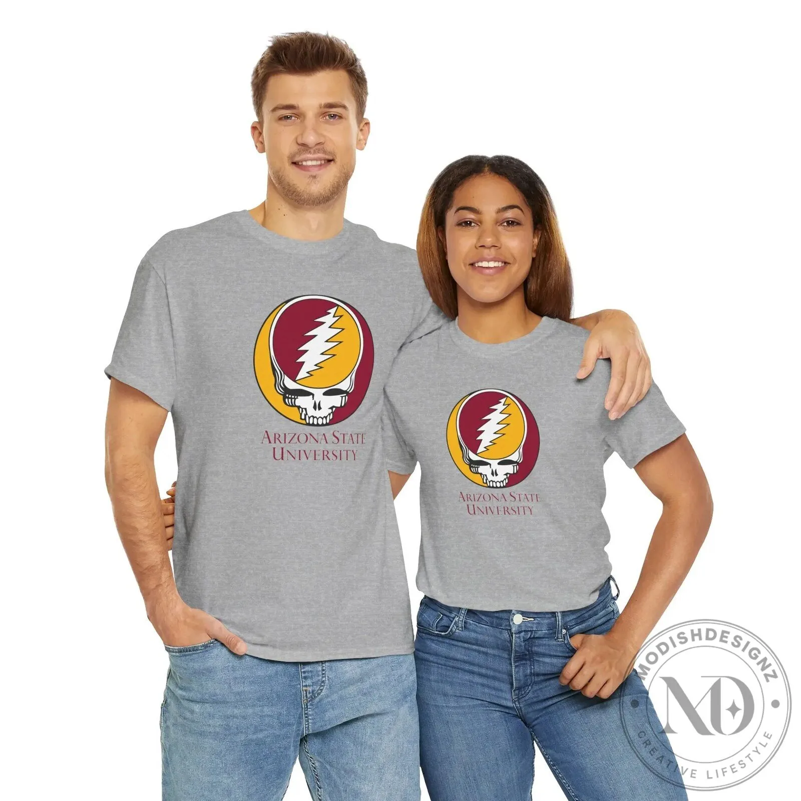 Arizona State University Grateful Dead Steal Your Face College T-Shirt 15 Arizona State University Grateful Dead Steal Your Face College T-Shirt