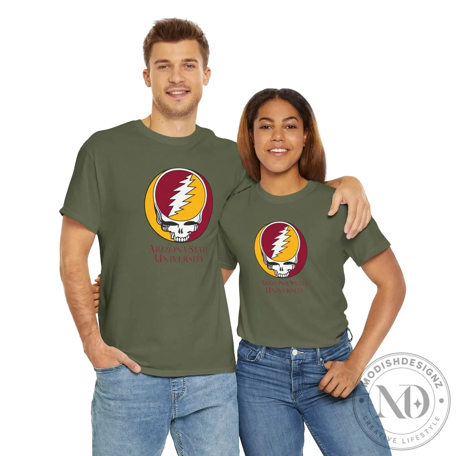 Arizona State University Grateful Dead Steal Your Face College T-Shirt 16 Arizona State University Grateful Dead Steal Your Face College T-Shirt